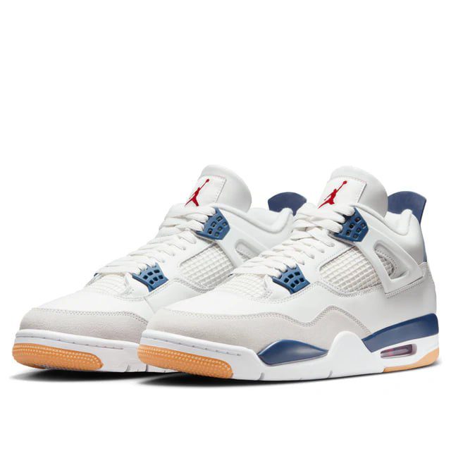 Air Jordan 4 Retro SB 'White Navy' - Imagen 4
