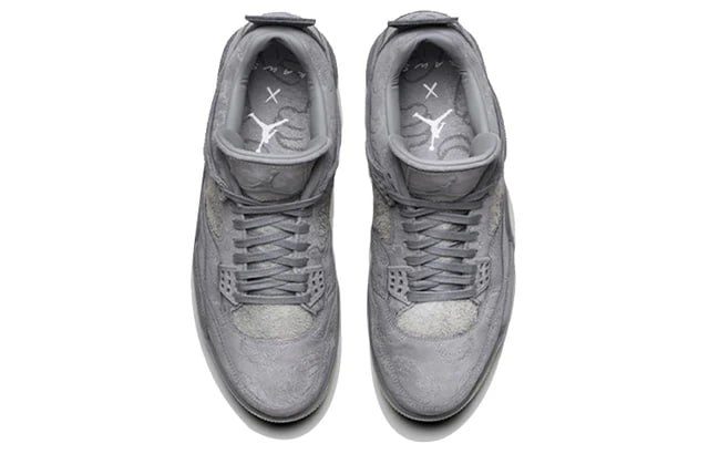Air Jordan 4 Retro x KAWS 'Cool Grey' - Imagen 2