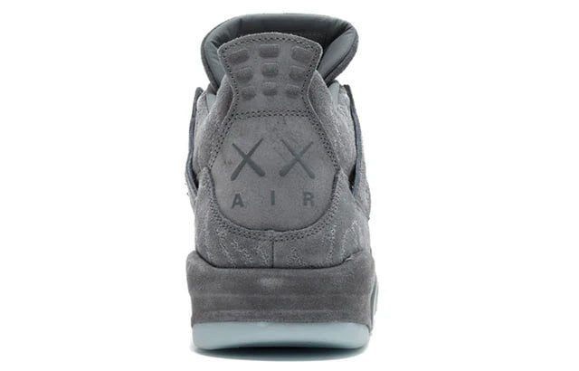 Air Jordan 4 Retro x KAWS 'Cool Grey' - Imagen 4