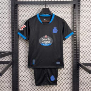 Deportivo de La Coruña 2º Equipación Conjunto Infantil 26/27