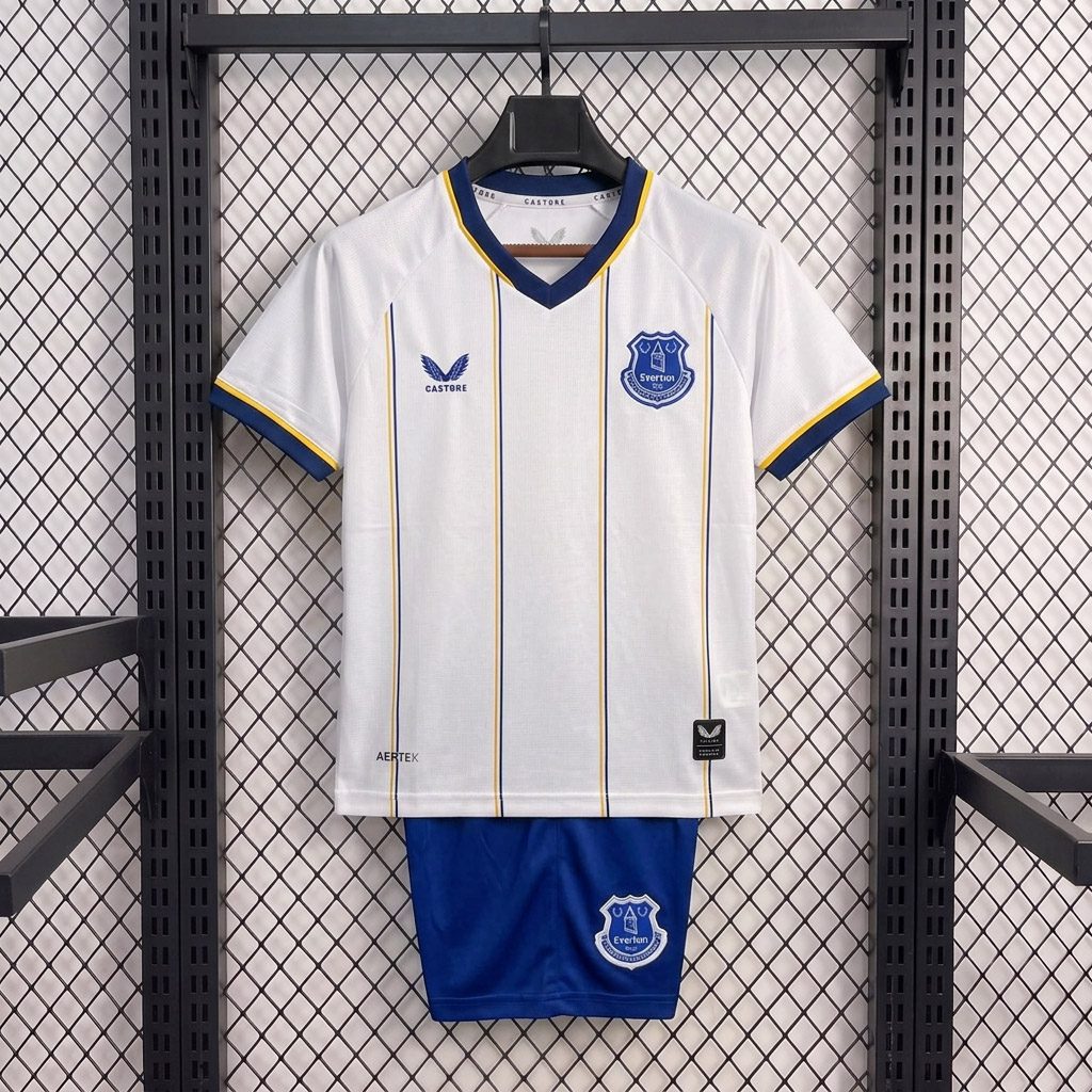 Everton 2º Equipación Conjunto Infantil 26/27