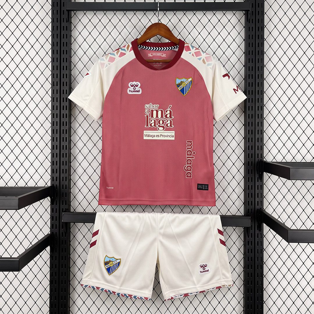 Málaga 2º Equipación Conjunto Infantil 26/27