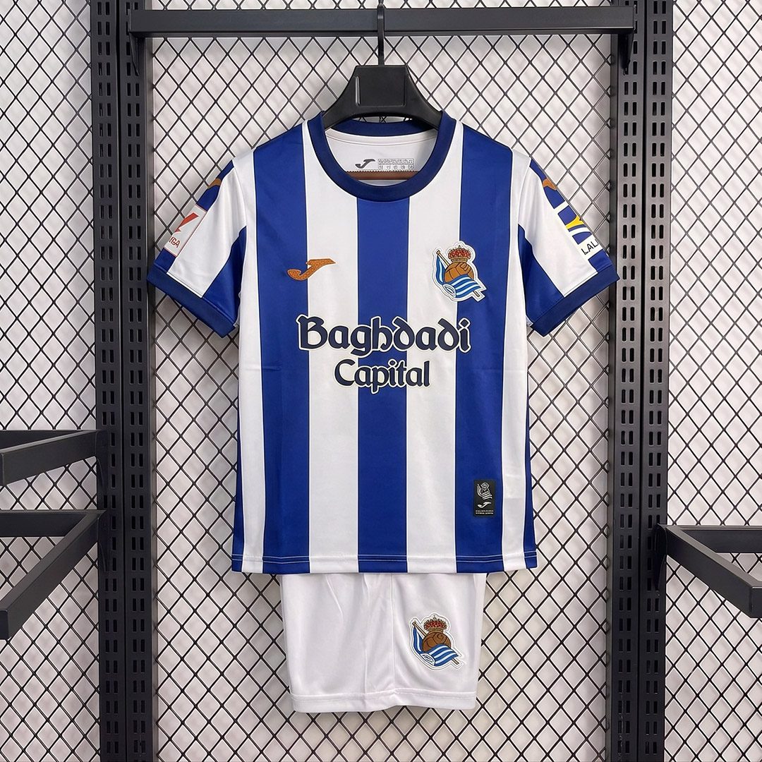 Real Sociedad 1º Equipación Conjunto Infantil 26/27