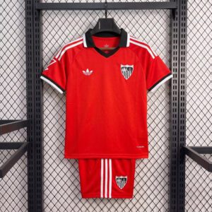 Sevilla 2º Equipación Conjunto Infantil 26/27